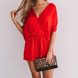 Impressions Red Romper